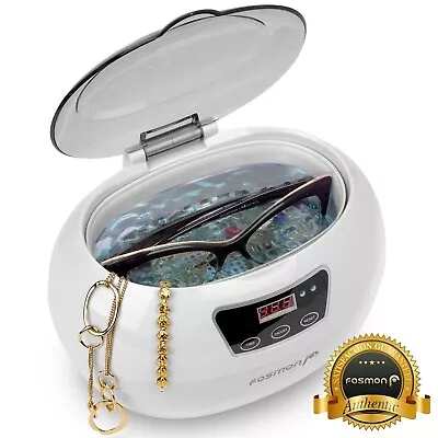 Digital Dental Stainless Steel Ultrasonic Cleaner Sonic Jewelry Watch Cleaning • $34.98