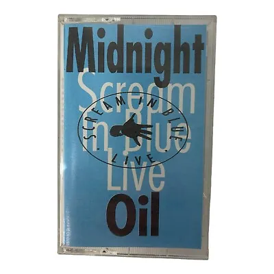 Midnight Oil – Scream In Blue - Live 1992 Columbia – ACC 52731 • $14.99