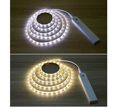 £8.16 • Buy LED PIR Motion Sensor Strip Bar LightS Lamp For Kitchen Cabinet Cupboard Counter