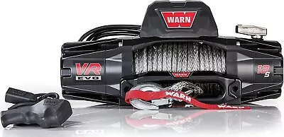 WARN 103255 VR EVO 12-S Electric 12V DC Winch With Synthetic Rope - Trucks/Jeeps • $888.99