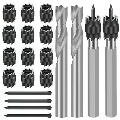 20PCS Double Sided 3/8  Spot Weld Cutter Remover Drill Bit Welder Cut Rotary Kit • $26.99