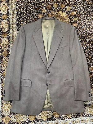 H. Huntsman And Sons Savile Row Marled Madder Loden 2-button Sportcoat Mens 43 • $159.99