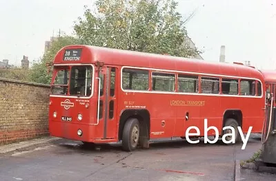 ORIGINAL 35mm BUS SLIDE LONDON TRANSPORT RF527 On 19/10/75. • £3.99