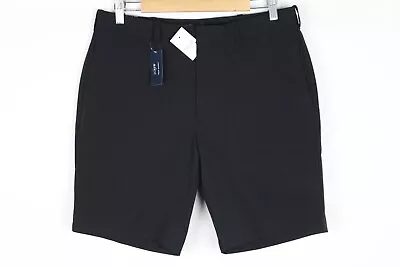 J Crew Men's Shorts 9  Tech Shorts Stretch Moisture Wicking Black AL096 • $31.44