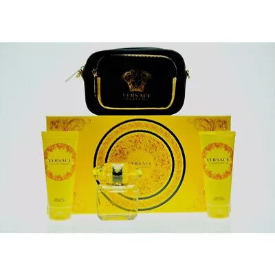 Versace Ladies Yellow Diamond Gift Set Fragrances 8011003876662 • $80.18