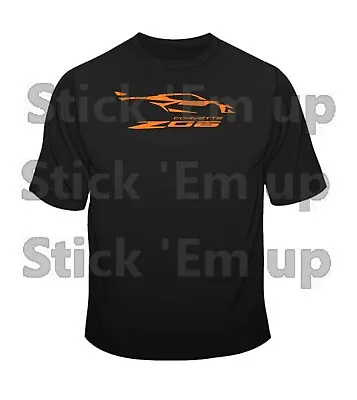 Corvette C8 Z06 T-Shirt (Orange) • $24