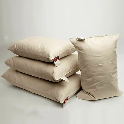 £7.69 • Buy 14  X 22  (35cm X 55 Cm) Duck Feather Cushion Pads Inner Inserts Scatter Oblong 