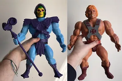 Masters Of The Universe He-man Skeletor LOT Giant 12  3D Printed MOTU Jumbo • $280