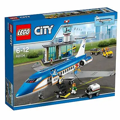 Lego City Airport Town 60104 AIRPORT PASSENGER TERMINAL Pilot Luggage Stairs NEW • $427.49