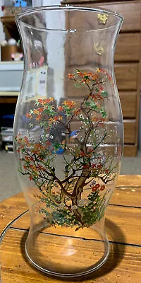 $15 • Buy Vintage Hurricane Chimney Glass Globe Candle Cover