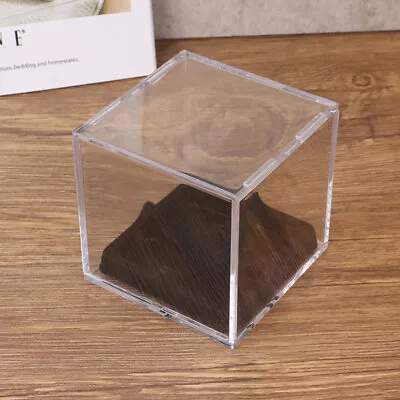 £5.92 • Buy Baseball Box Display Golf Tennis Ball Transparent Case For Souvenir Storage BoDF