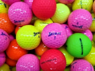 2 Dozen Mixed  Srixon Colour Golf Balls  # Clearance SALE #. • $26.95