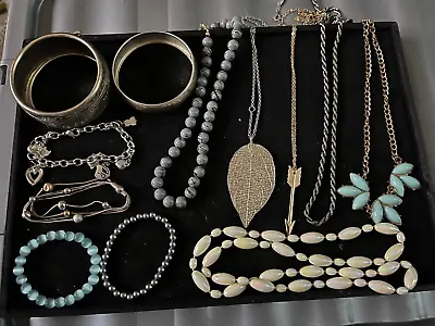 Joblot / Bundle Costume Jewellery - Necklaces Bracelets & Bangles Lot 3 • £12.49