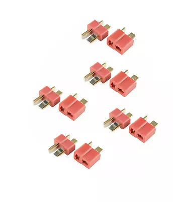 5 Pairs Ultra T Deans T Plug Connector For Battery ESC Plug  • $4.18