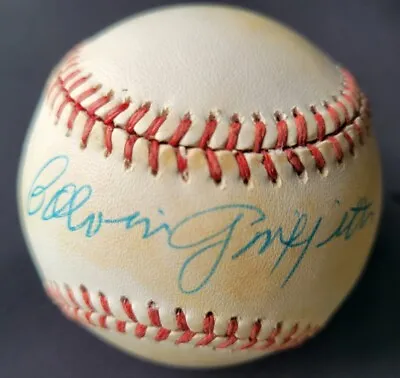 CALVIN GRIFFITH Signed Vintage OAL Baseball WASH SENATORS MN TWINS OWNER BECKETT • $139.99