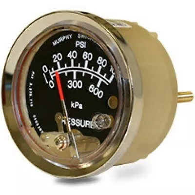 F.W. Murphy A25P-100 05704337 Pressure Switch Gauge 0-100 PSI • $106.17