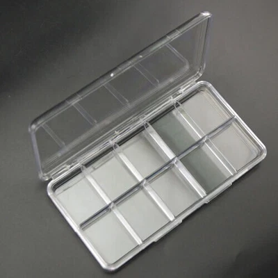 £5.59 • Buy 3x10 Compartment Storage Box Jewellery Making Beads Case Container Plastic In UK