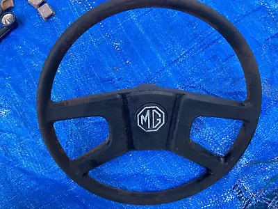 Mg Midget Good Used Steering Wheel With Hornpush • $39.99
