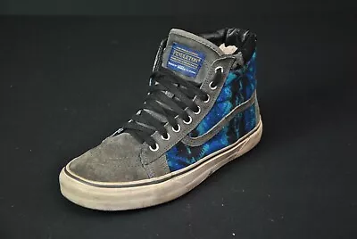 Vans X Pendleton Sk8 Hi Shoes Men's 9.5 Blue Wool Blanket 7124S • $59.99