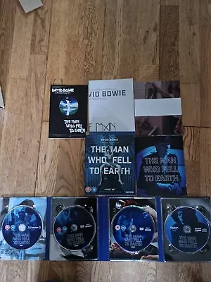 David Bowie The Man Who Fell To Earth 4 Disc Blu Ray Box Set Plus Extras AS NEW • £25.99