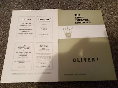 £5 • Buy Oliver! Theatre Programme (1966, Richard Easton, Marti Webb)