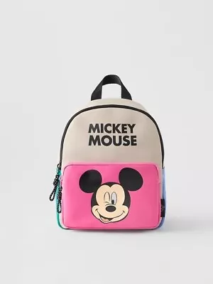 Disney Mickey Mouse Children Girl Boy School Bag Backpack  • £16.99
