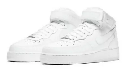 Nike Air Force 1 Mid ’07 White Multi Size US Mens Athletic Shoes Sneakers • $189.99