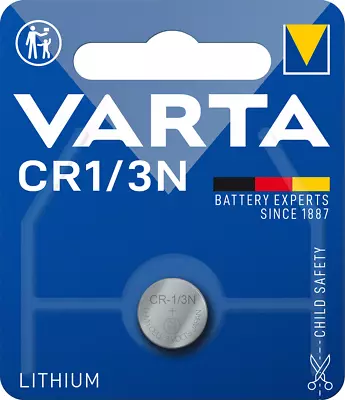 1 X VARTA® CR1/3N 1/3N 3V Lithium Battery DL1/3N 2L76 CR11108 JAPAN LONG EXPIRY • £4.55