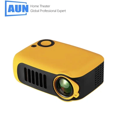 £49.99 • Buy AUN Yellow Mini 1080p Projector HDMI Portable 3D HD Box