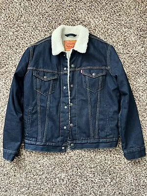 Levi’s Sherpa Denim Trucker Jacket - Men’s Small • $29