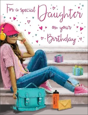 Regal - Daughter Birthday Card 8  X 6  • £2.38