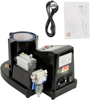 FreeSub Mug Press Machine Pneumatic Auto Transfer Sublimation Heat Press ST-110 • $129
