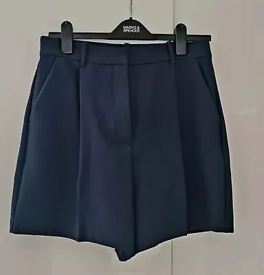 Abercrombie And Fitch Women Navy Blue Shorts Size M 10-12UK  • £20