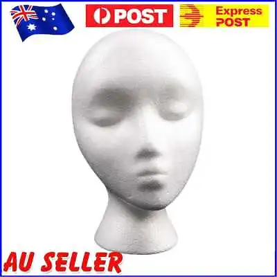 Foam Female Mannequin Head Wigs Glasses Hat Display Holder Durable Stand Models • $10.67