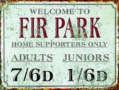 £9.99 • Buy Motherwell Fc Football Fir Park Metal Bar Sign Plaque Gift Poster Mug Art Prints