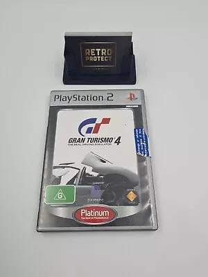 PLATINUM Near Mint Disc Gran Turismo 4 - PS2 Complete W Manual • $12.99