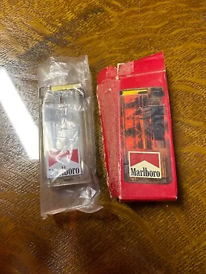Vintage Marlboro Cigarette Advertising Lighter Translucent W/ Box • $19.99