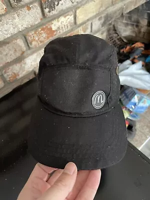 McDonald’s Employee Uniform Hat / Cap Made From Recycled Plastic - Black • $9.99