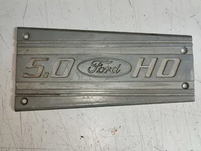 1986 93 Ford Mustang GT 5.0 302 V8 Upper Intake Cover Plaque Plate E7ZE-9E434-AA • $65.24