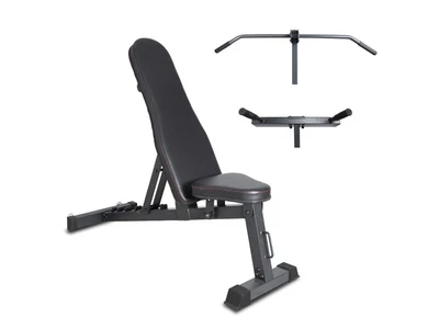$310.56 • Buy Lifespan Cortex BN-6 FID Bench + Chin Up + Dip Attachment Exercise Gym Equipment