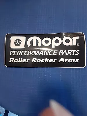 Vintage Mopar Performance Parts Roller Rocker Arms Sticker (Decal) • $3.60