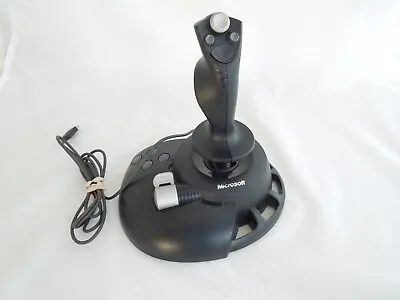 Microsoft Sidewinder Precision 2 USB Joystick Excellent Pre-owned Shape Tested • $17.98