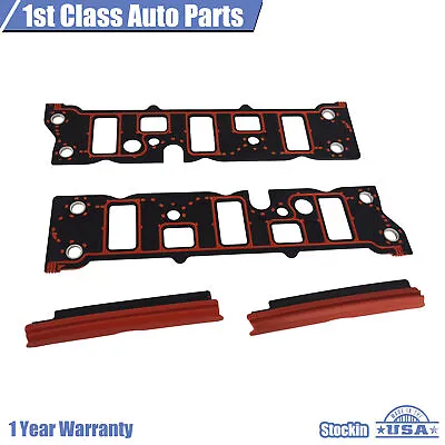Intake Manifold Gasket Set Fits 95-09 Buick Chevy Oldsmobile W/ Silicone sealant • $20.79