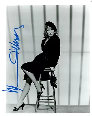 Marlene Dietrich Signed Photo • $120