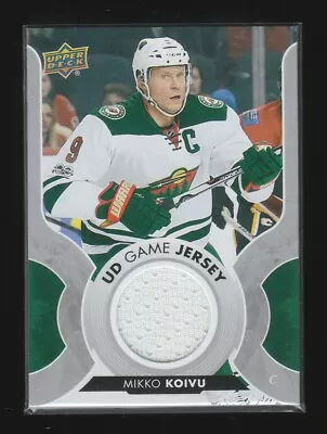 (76254) 2017-18 Upper Deck Game Jersey Mikko Koivu #gj-mk • $12