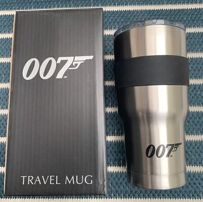 £0.99 • Buy James Bond 007 Travel Mug Stainless Steel 500ml Xmas Gift Idea?