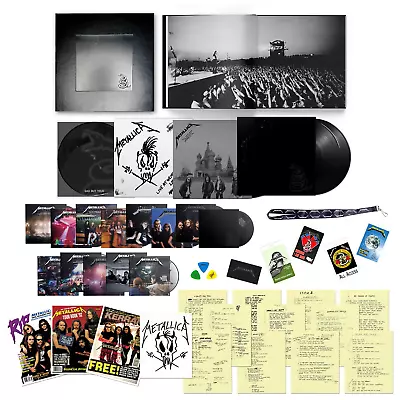 METALLICA THE BLACK ALBUM (REMASTERED) DELUXE BOX SET -Damaged Box/Imperfections • £289.99