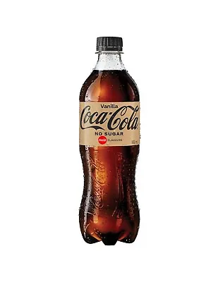 Coca Cola Vanilla No Sugar 600ml X 24 • $95.95