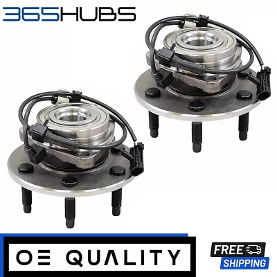 2x  Front Wheel Bearing Hub Assembly For 1999-2006 Silverado 1500 & Sierra 1500 • $68.39