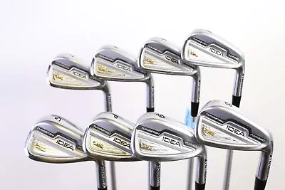 Adams Idea CMB 4-GW Iron Set RH Steel Shaft Stiff Flex • $532.66